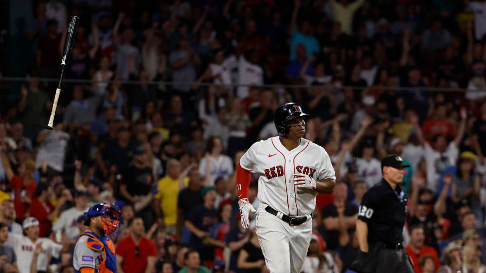 BSJ Game Report: Red Sox 6, Mets 1 - Sox record 15 hits, Devers